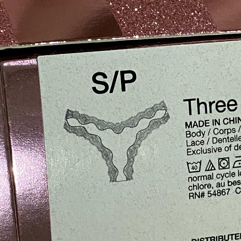 Brand New Victoria Secret Cheekini panties S/P - Picture 5 of 7